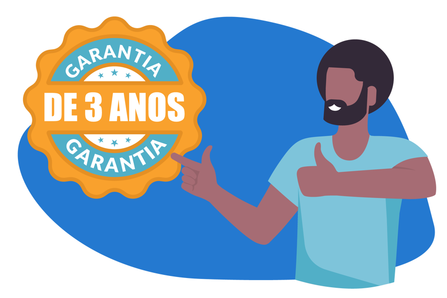 garantia de 3 anos conforama